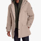 London Fog - Artic Parka With Removable Faux Fur Trim On Hood