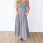 Aureum - Checkmate Corset Maxi Dress