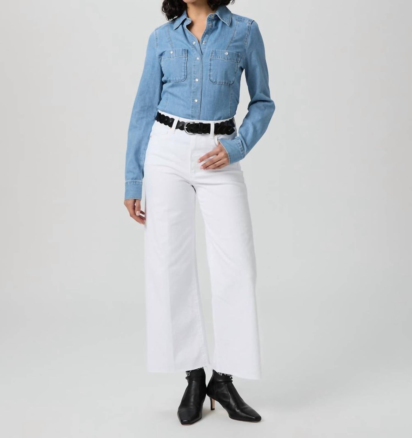 Paige - Anessa Raw Hem Jean