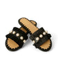 Btb Los Angeles - VALENTINA FRINGE SLIDE SANDAL