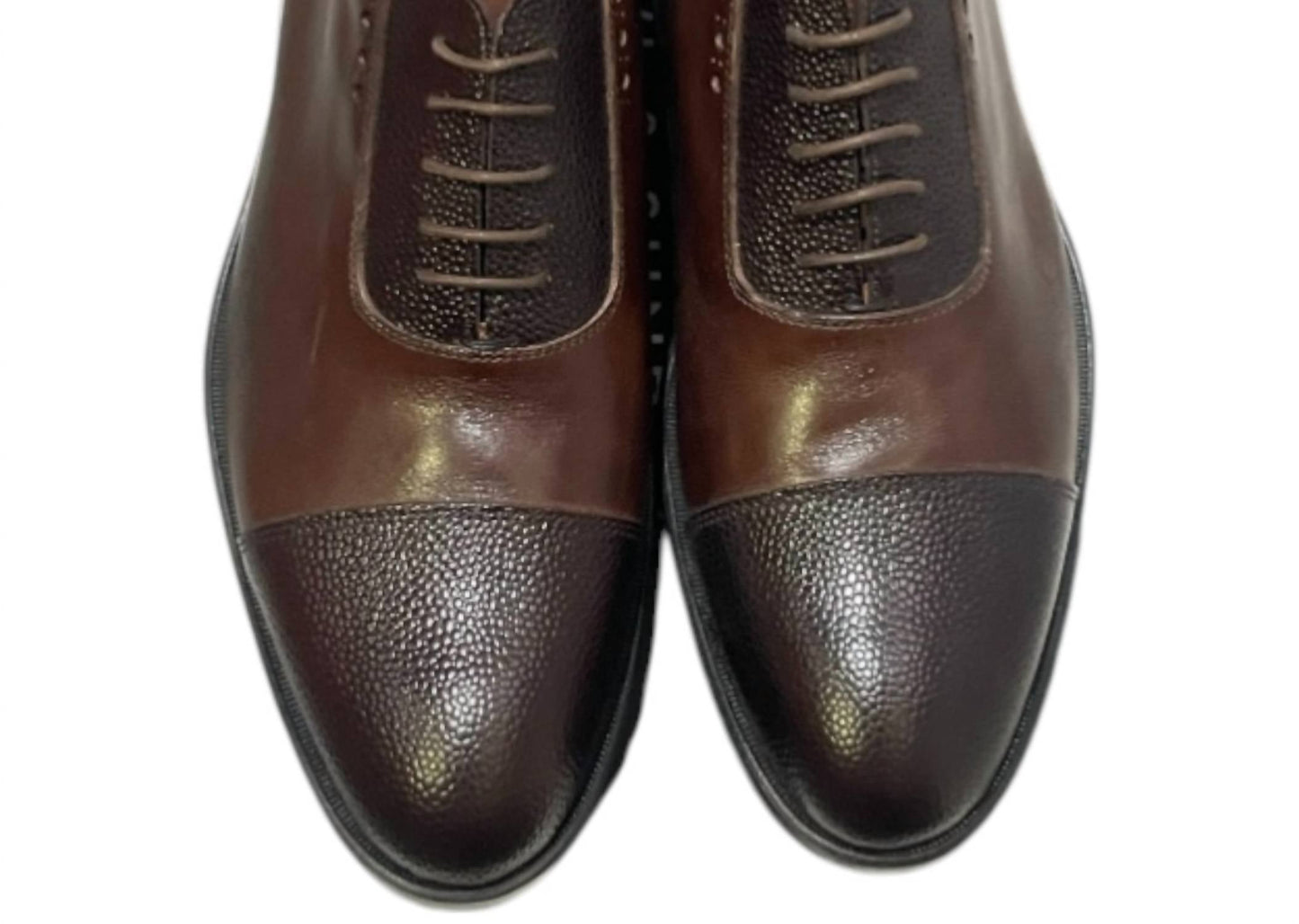 Awl & Sundry - Men's Two-toned Lace Up Shoe