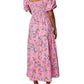 Buddylove - POSIE PUFF SLEEVE MAXI DRESS