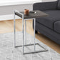 C-Shaped Accent Table, Contemporary & Modern