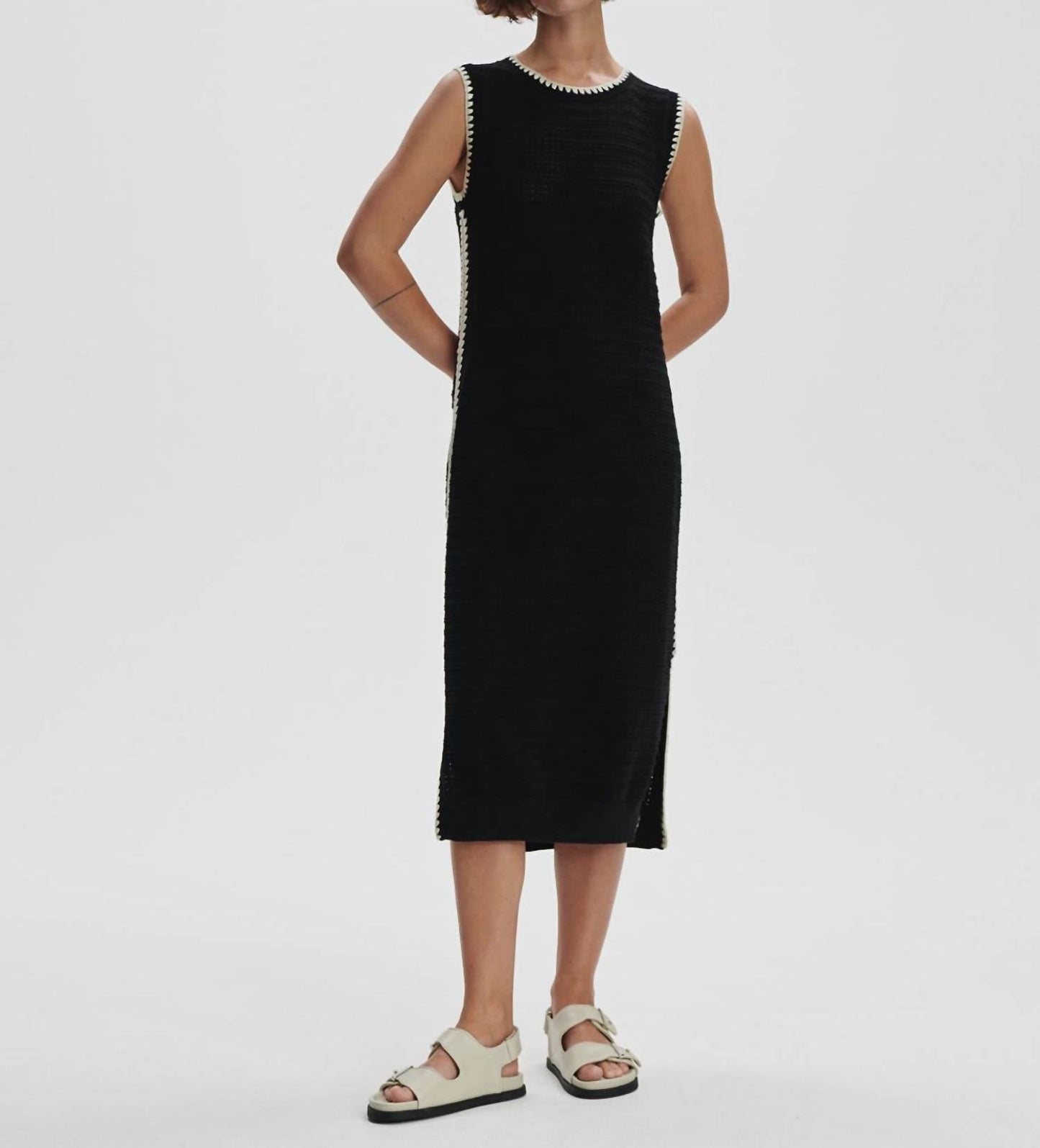 Varley - Dwight Tank Knit Midi Dress