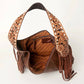 American Darling - Women's Genuine Full Grain Leather Western Hobo Bag