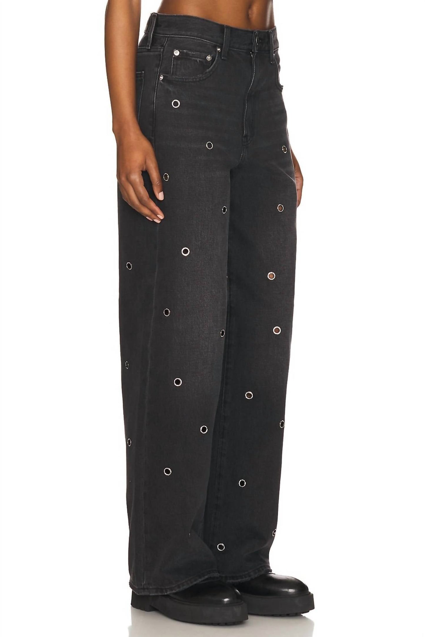 Pistola - Hendrix High Rise Baggy Jeans