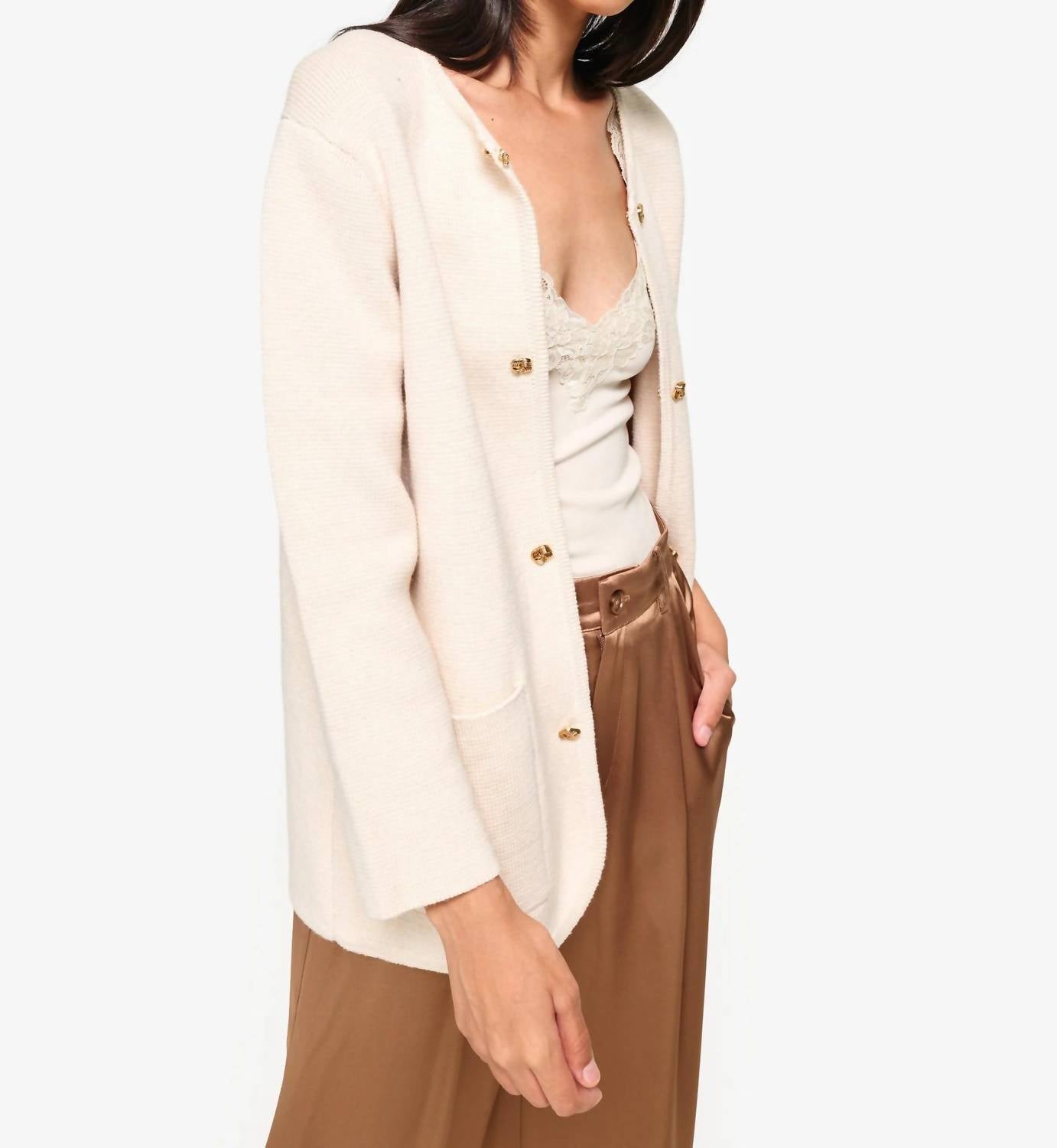 Cami Nyc - Allen Cotton Cashmere Cardigan