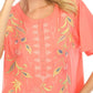 Johnny Was - CALISTA FLUTTER SLEEVE HENLEY DRESS