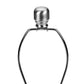 Contemporary 26"h Cream Ceramic Table Lamp with Ivory Shade