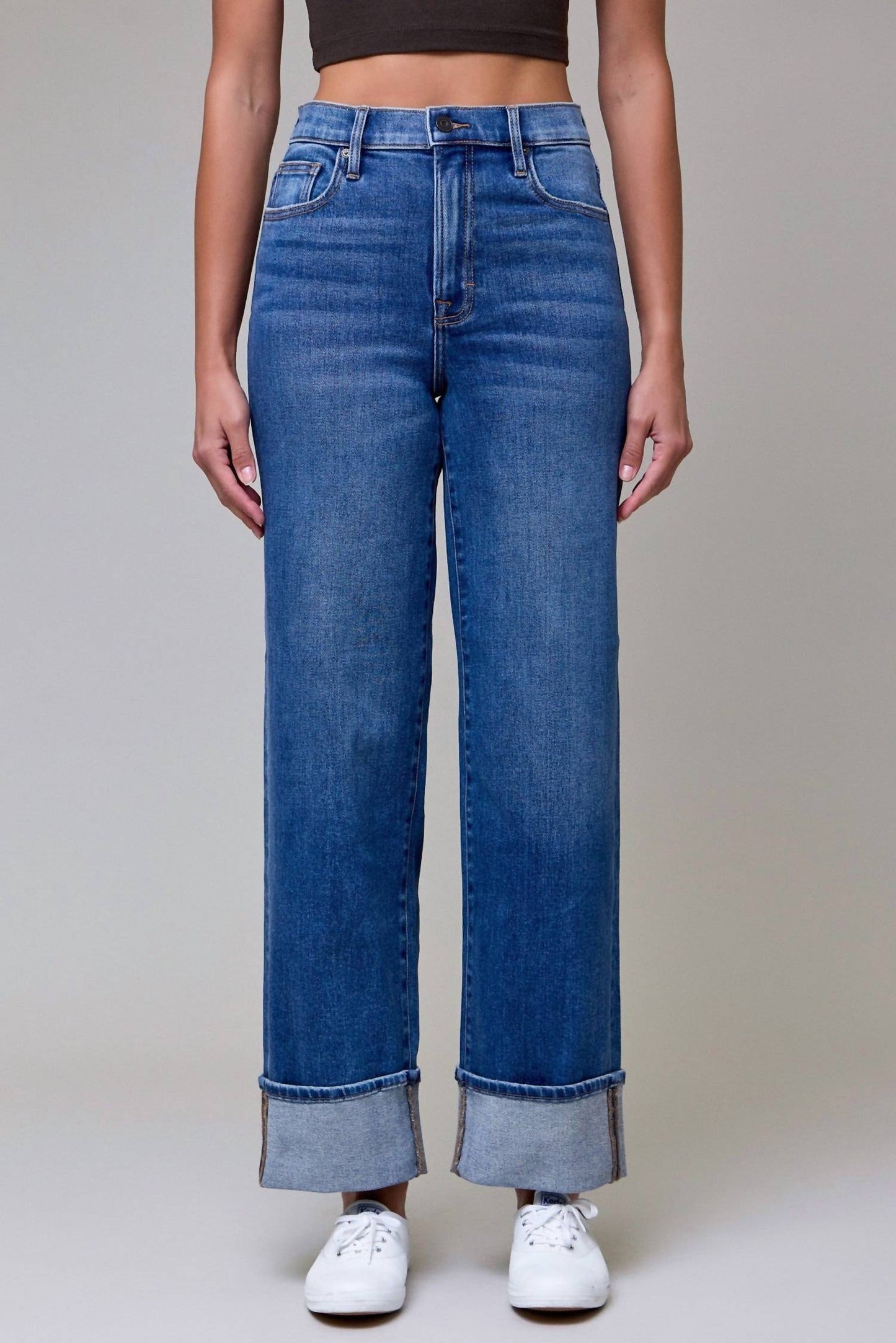 Hidden - Valery High Rise Dad Jean