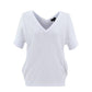 Marble - SHORT SLEEVE V-NECK TOP