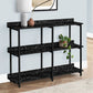 Accent Console Table for Entryway, Symmetrical Display