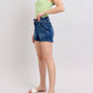 Judy Blue - High Waist Double Button Waistband Shorts