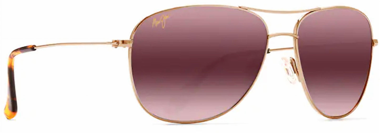 Maui Jim - क्लिफ हाउस ध्रुवीकृत एविएटर धूप का चश्मा