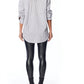 Lblc The Label - Iris Stripe Button Up Shirt