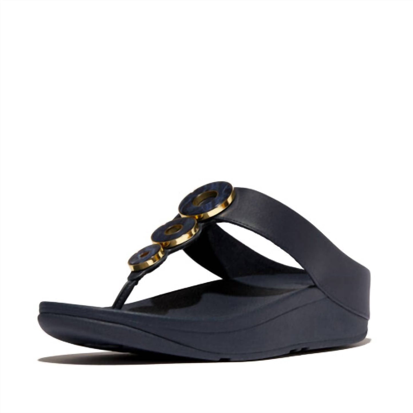 Fitflop - महिलाओं के फिनो रेज़िन टो पोस्ट सैंडल