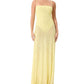 Afrm - Shea Rhinestone Sheer Maxi Dress With Bodysuit