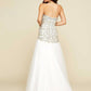 Mac Duggal - Rhinestones Embellished Ball Gown
