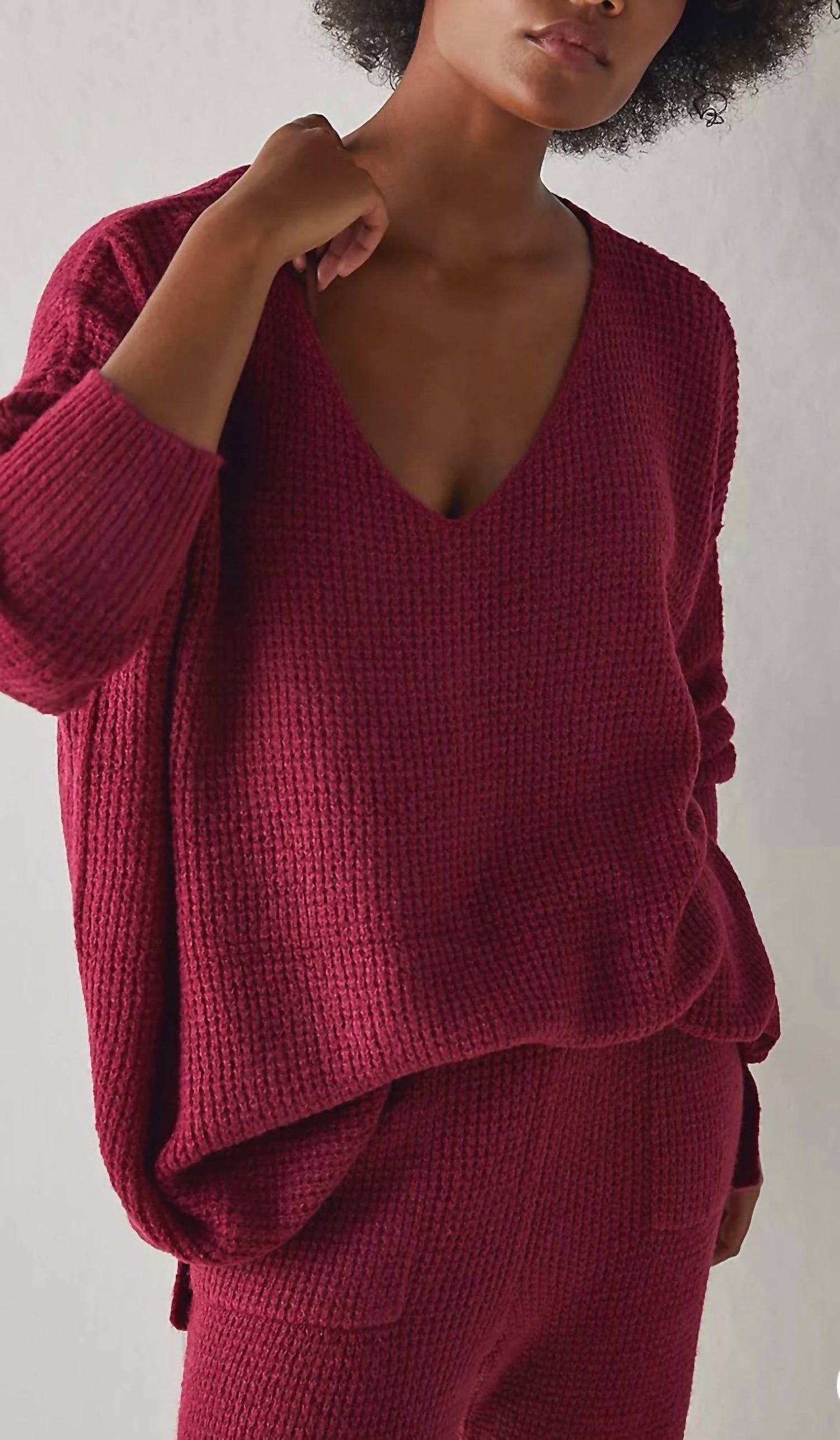 Free People - C.O.Z.Y Pullover Sweater