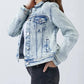 Trendsi - Risen Button Up Washed Denim Jacket