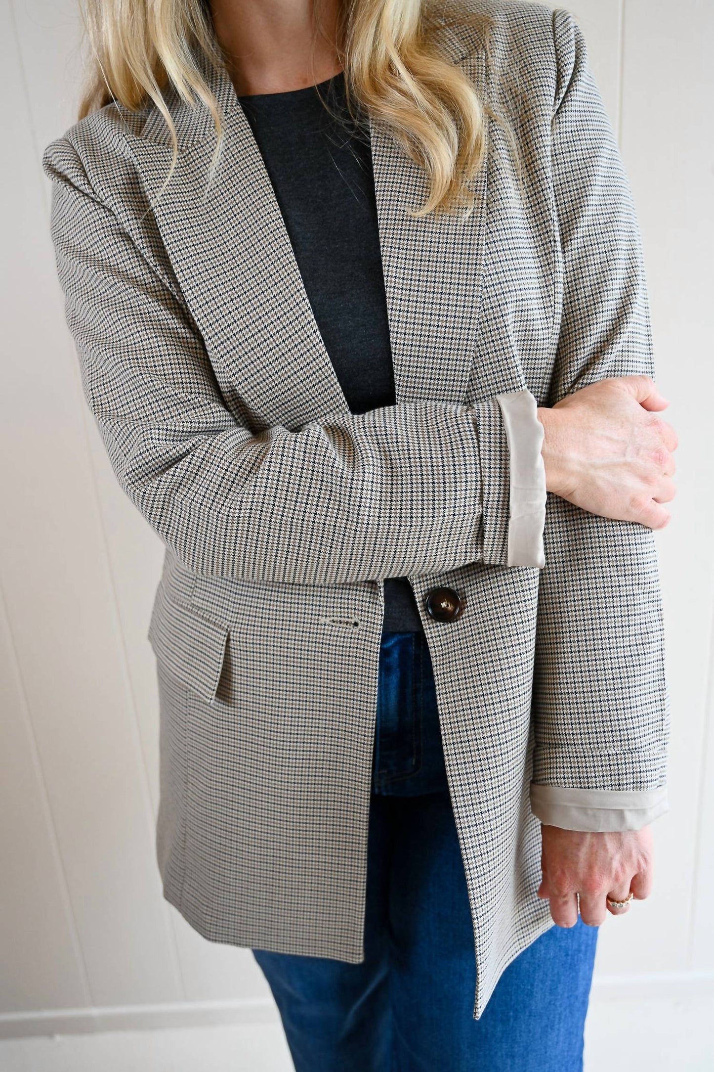 Z Supply - Women's Monarch Lane Houndstooth Blazer