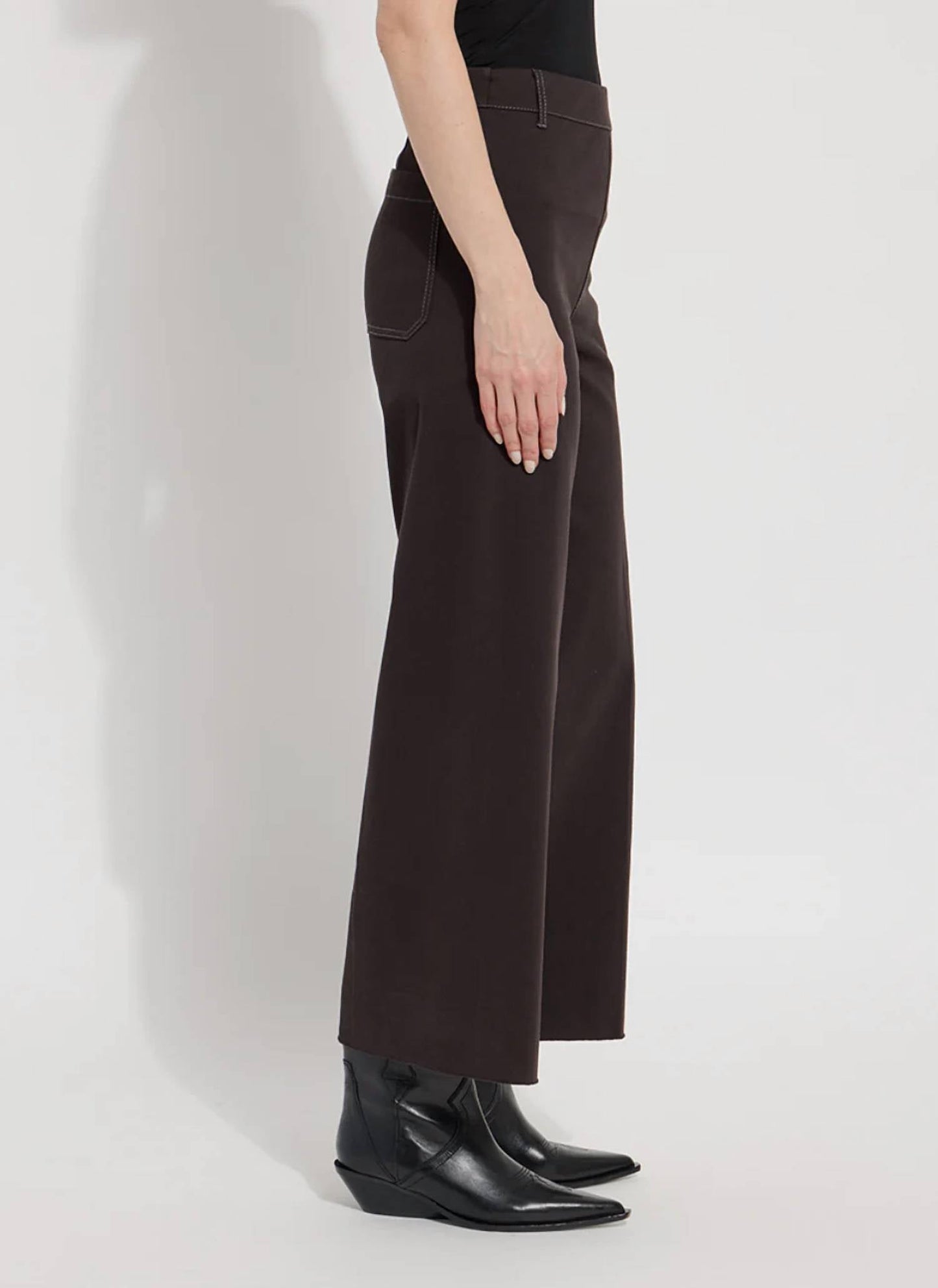 Lysse - Erin High Waist Wide Leg Denim Jeans