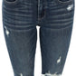 Judy Blue - Bootyfull Destroyed Patch Skinny Jean - Plus