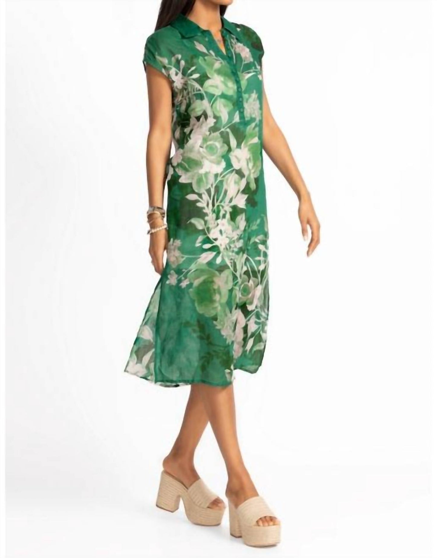 Johnny Was - DOLMAN SHIRT DRESS