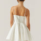 Astr - Women's Strappy Sweetheart Neckline Mini Dress