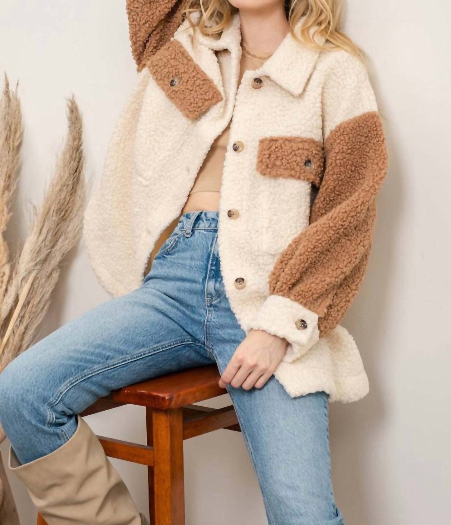Blu Pepper - Mount Sherpa Jacket