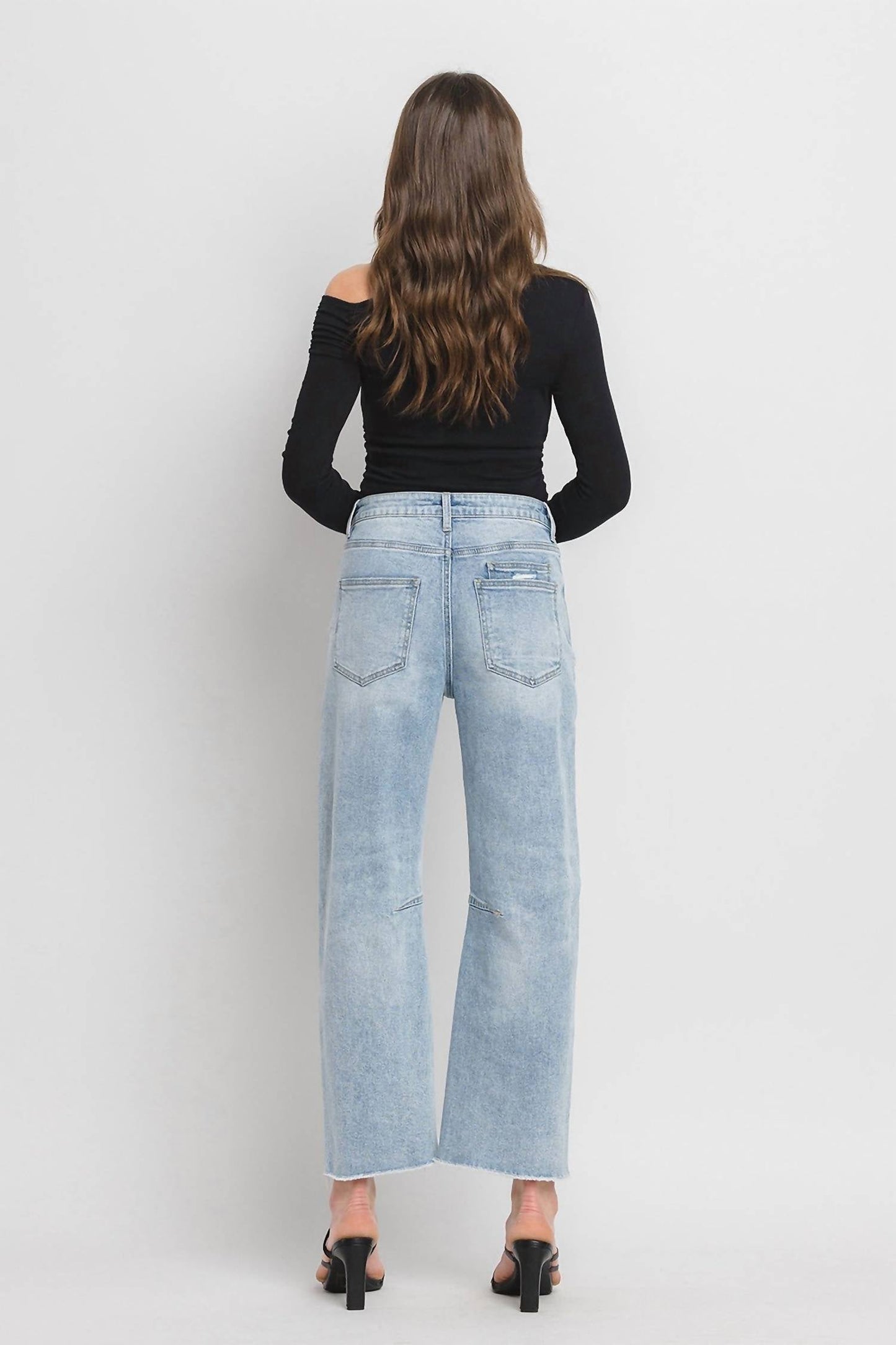 Flying Monkey - High Rise Barrel Jean