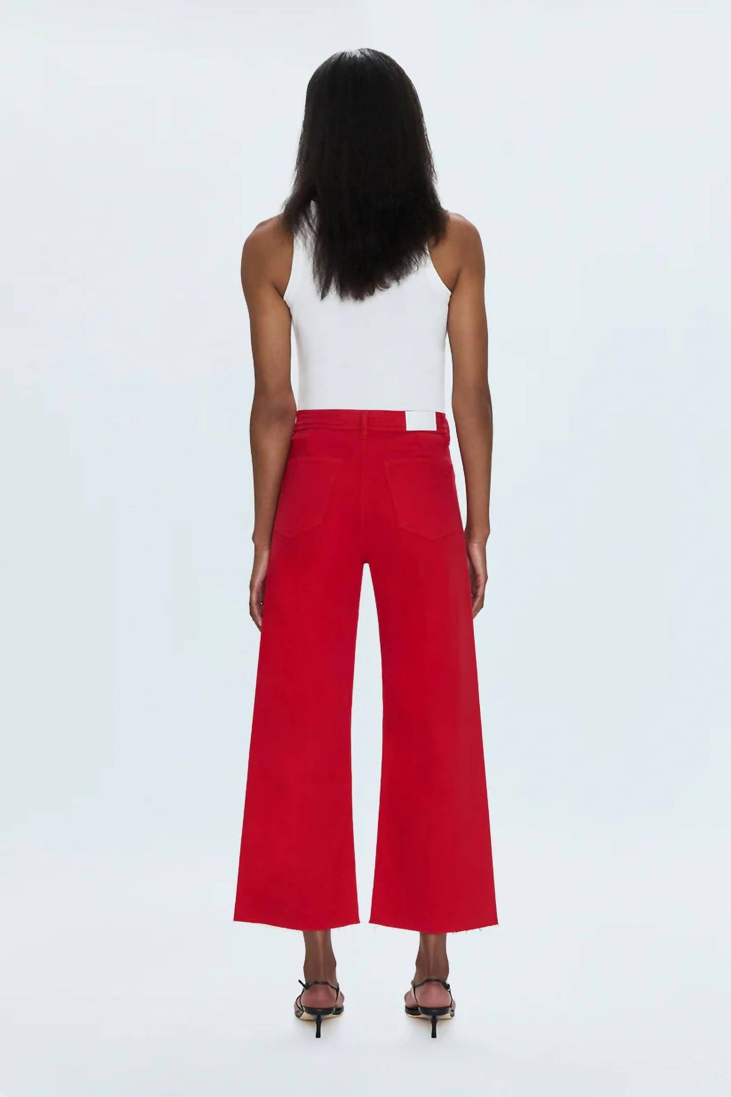Pistola - Penny Crop High Rise Wide Jean