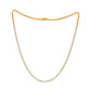 Diana M Jewels - 3.15 Cts Half-way Diamond Tennis Necklace
