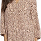 Nydj - Animal Print Pintuck Blouse