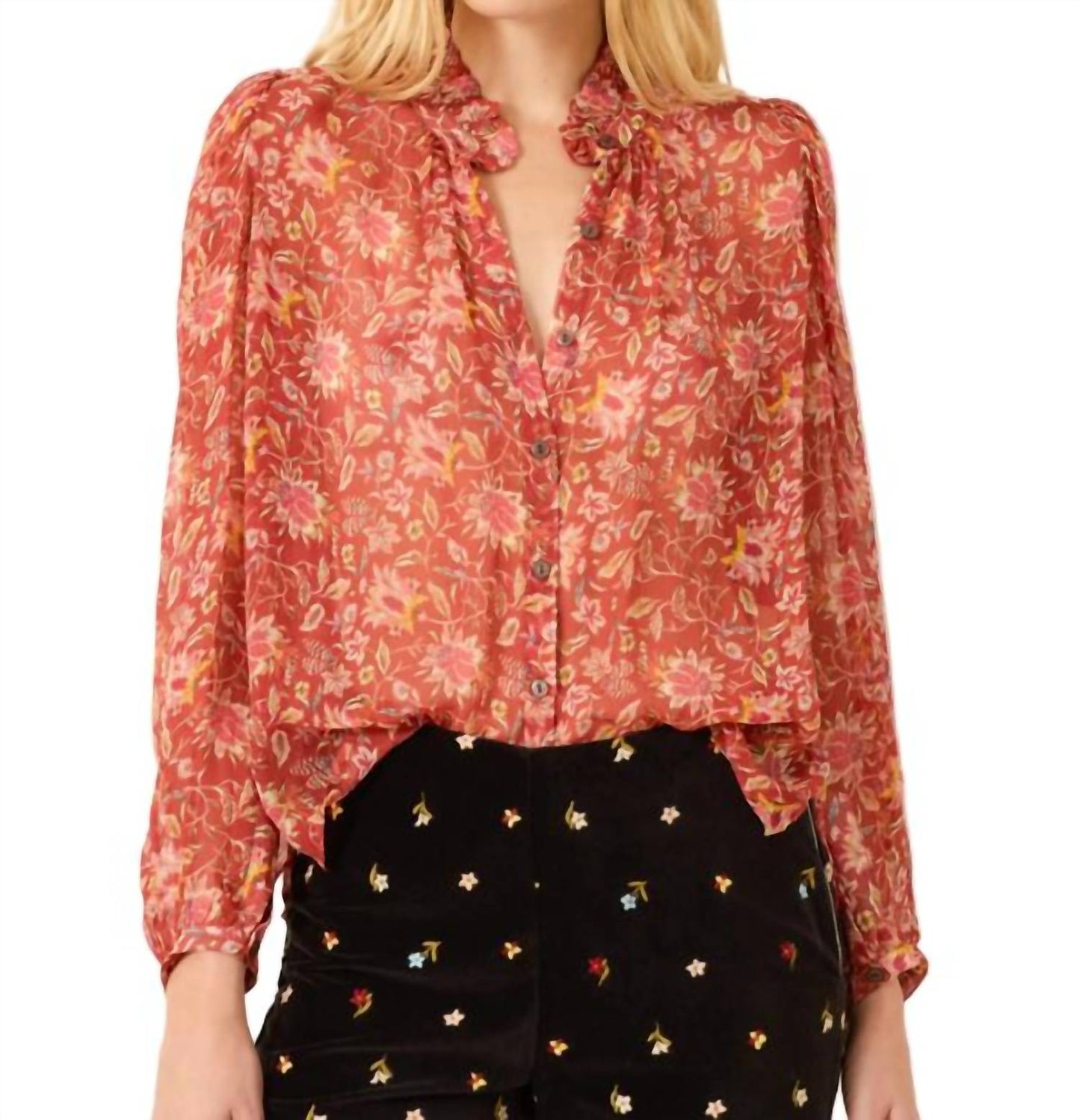 Alix Of Bohemia - Annabel Button Down Shirt