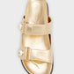 Jimmy Choo - Women's Fayence Metallic Slide
