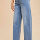 Anniewear - Lace Me Up High Rise Jeans