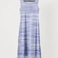 Kseniaschnaider - Women's Melange Knit Dress With Fringe