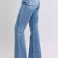 Judy Blue - High Waist Bootcut With Fray Hem Jeans