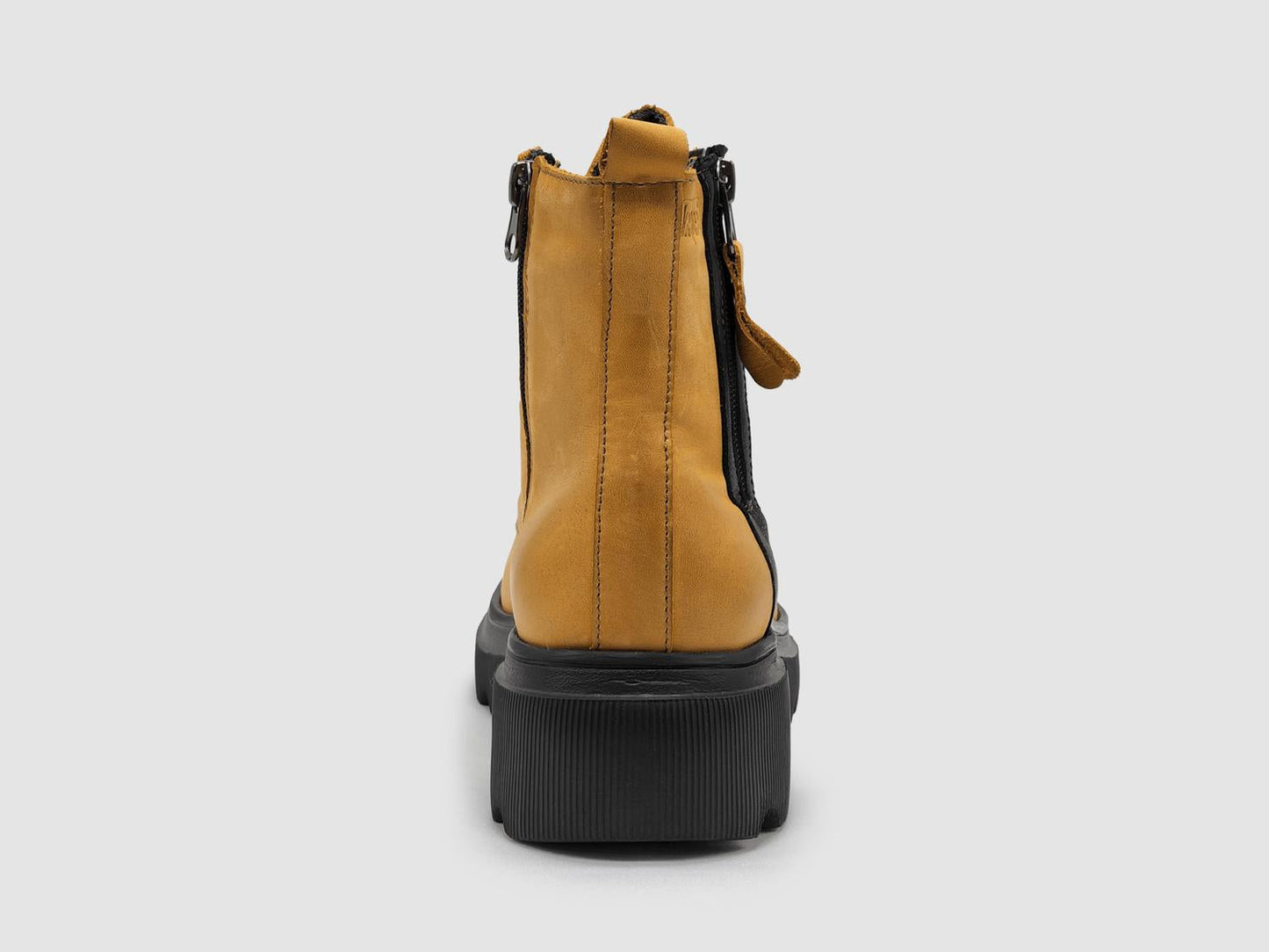 Kcr Group - Women's Modern Lined Zip-up Leather Boots