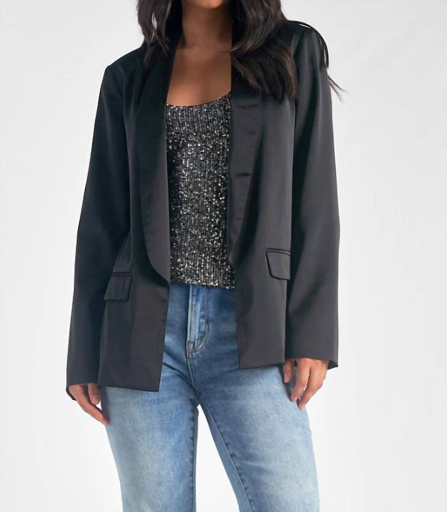 Elan - Satin Blazer
