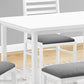 Dining Set, 5 Pieces, Rectangular, Small, Contemporary & Modern