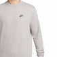 Nike - Club Fleece Relaxed Fit Crewneck Logo Sweatshirt