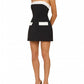 Amanda Uprichard - Lucienne Strapless Skort Romper