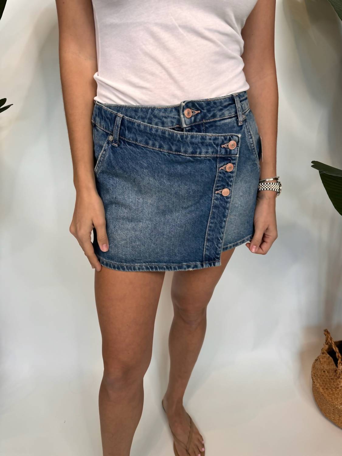 Free People - Wynne Denim Skirt