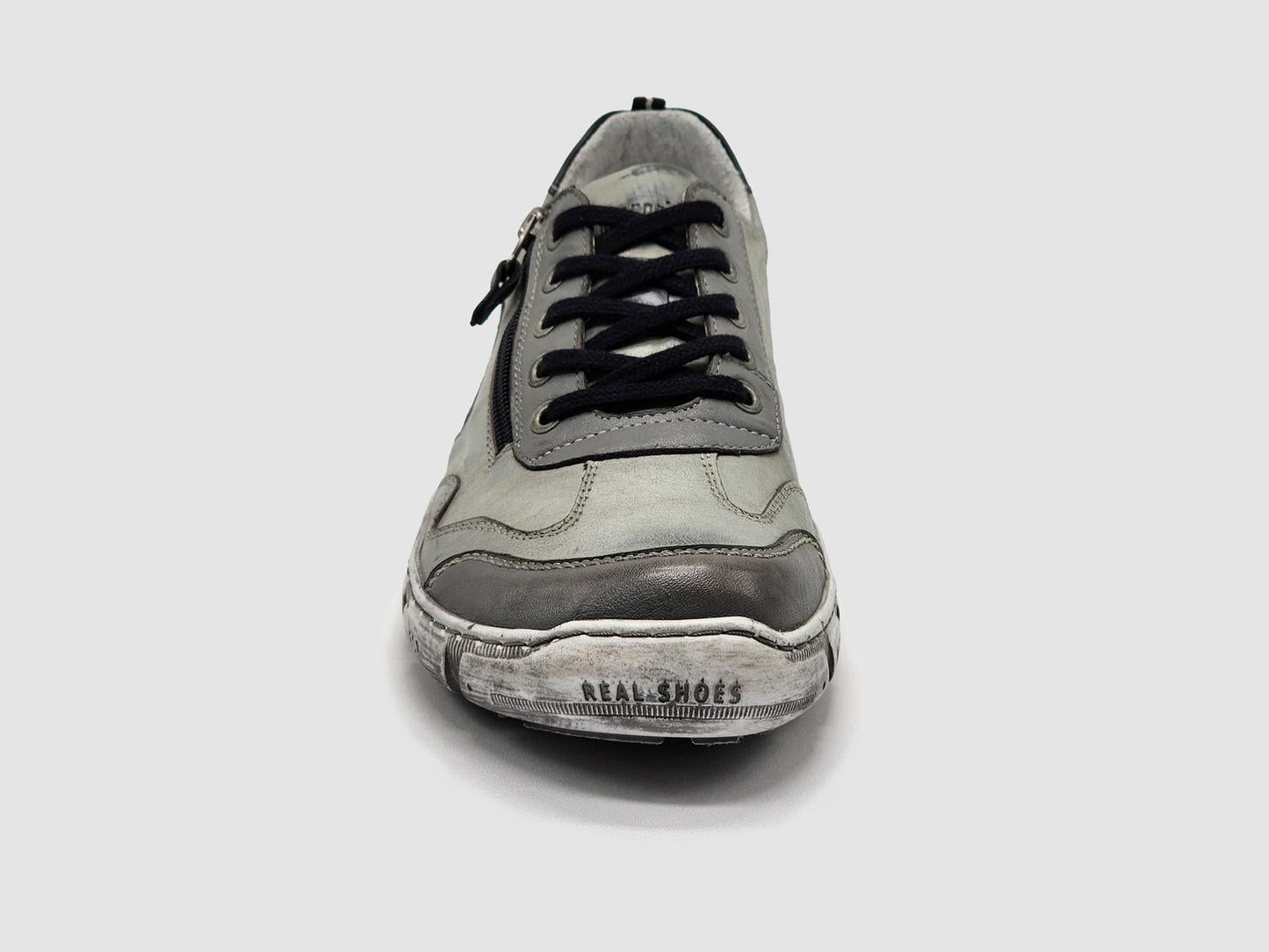 Kcr Group - Men's Action Zip-Up Leather Shoes