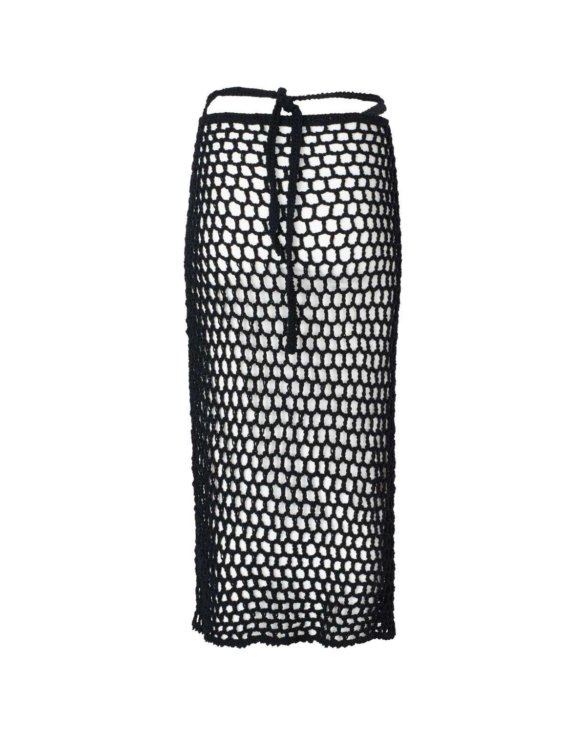 Soah - Women's Alessia Long Crochet Skirt