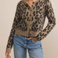 Z Supply - Leopard Button Up Cardigan