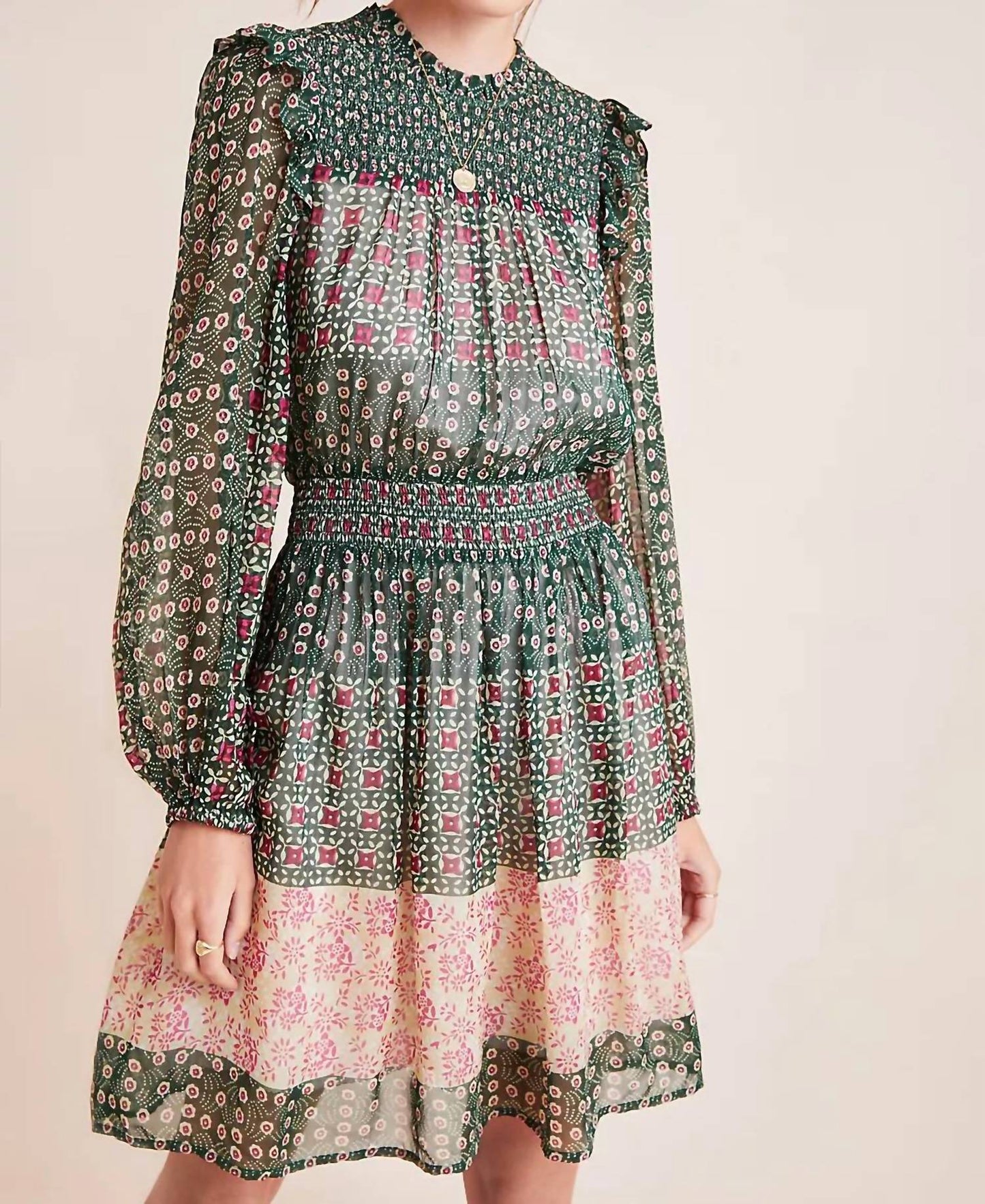 By Anthropologie - Rhiannon Floral Dress