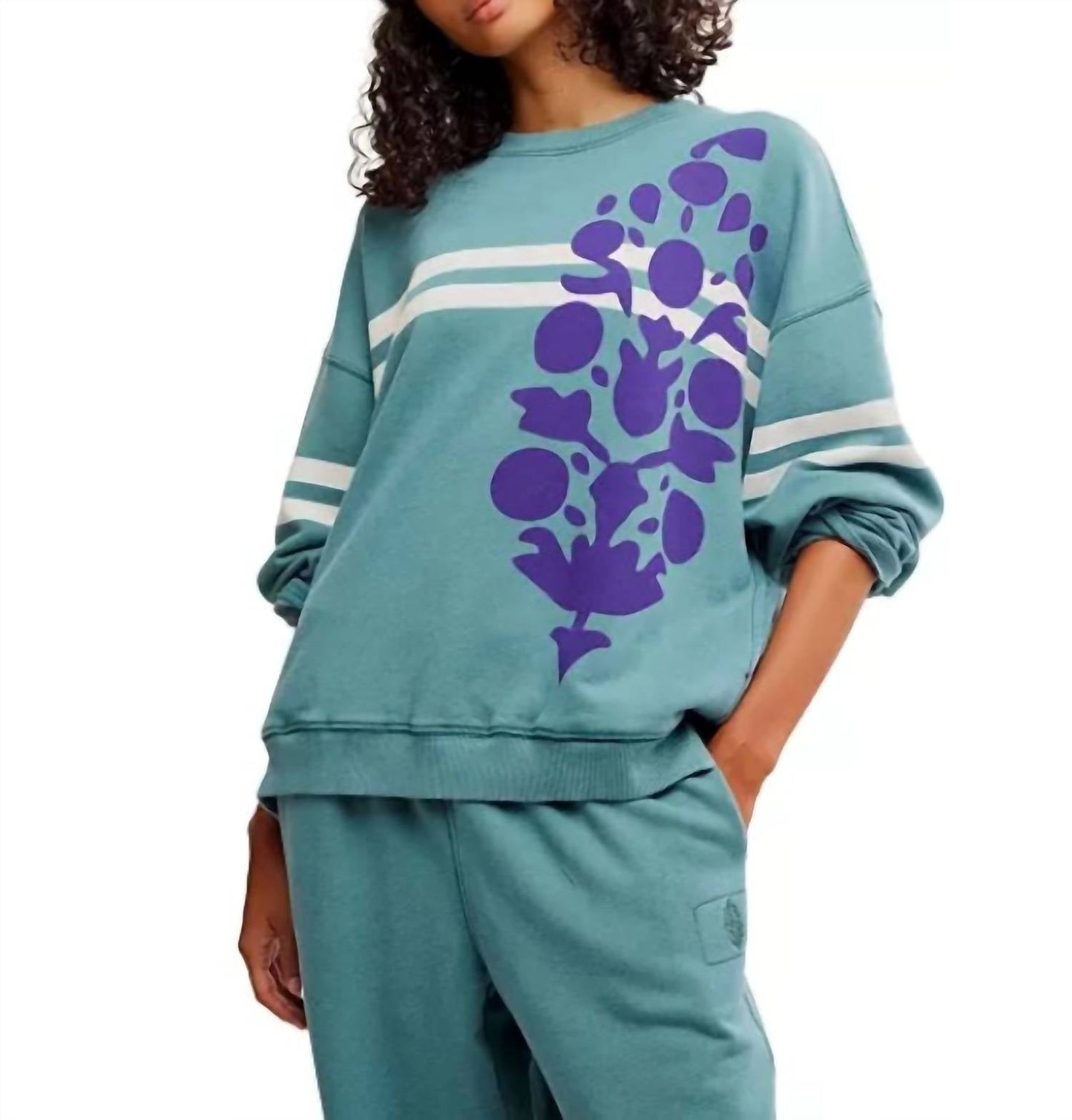 Free People - All Star Logo Pullover Sweatshirt